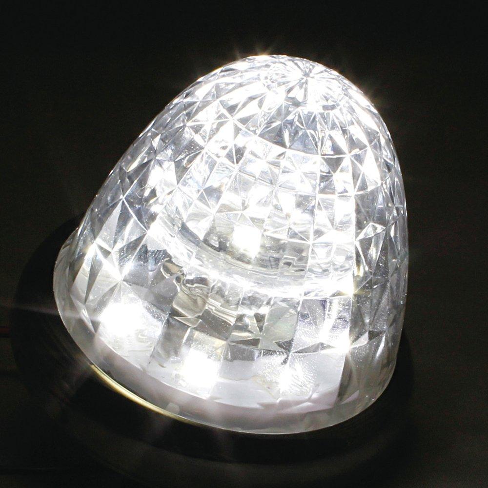 Tsuchiya Yac Car Interior Accessories LED Marker Lamp Super Meteor Marker Clear/White (Light) 12/24V CE-167