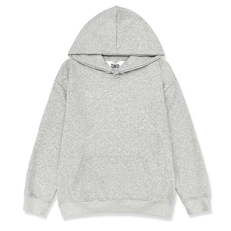 

Men s Oversize Hoodie - 350g Combed Cotton, Milk Silk Blend XL