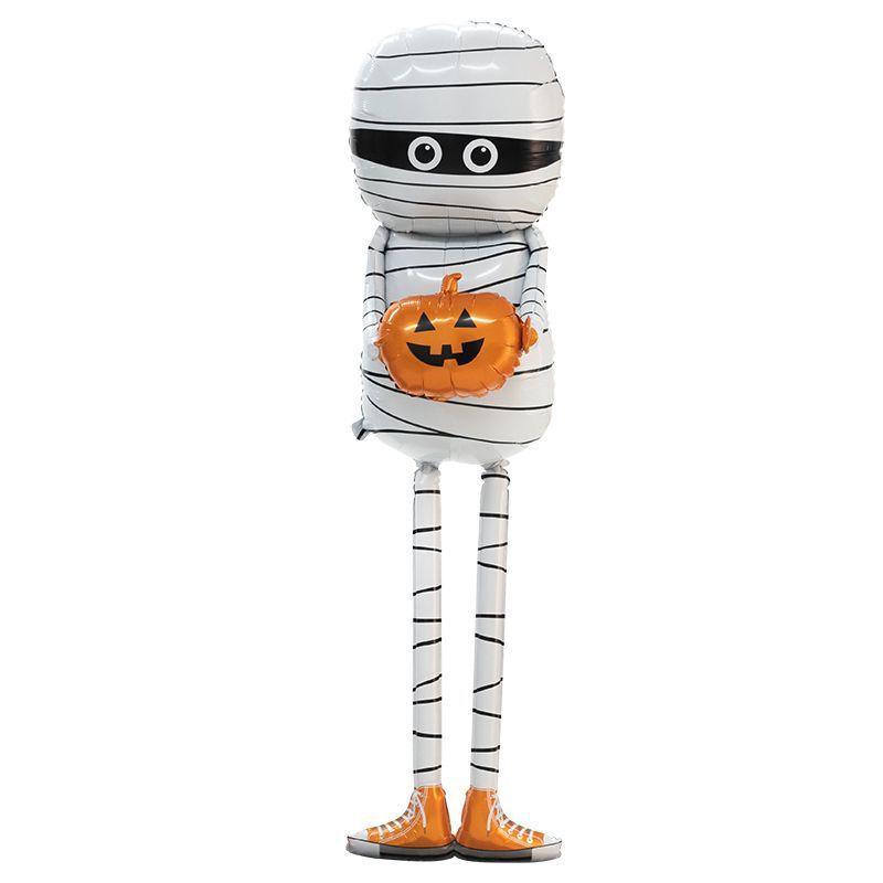 

Extra Large Halloween Spider & Pumpkin Decor with Mummy Balloons for Shopping Malls, Kindergartens, Bars