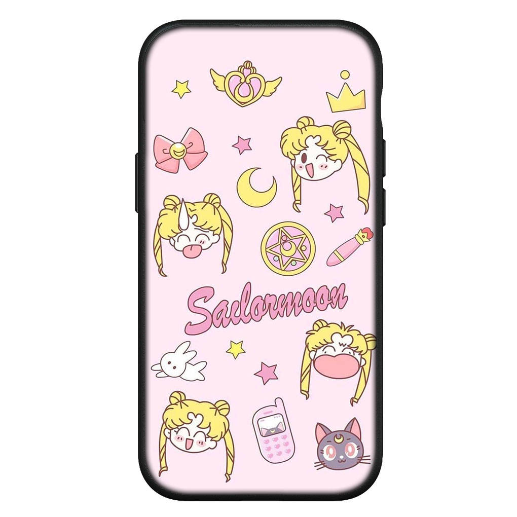 Чохол для iPhone 16 15 Xiaomi Redmi Note 14 13 12 11 Pro Max X 8 16e Samsung Galaxy S25 S24 S23 Moto OPPO Huawei Мультфільм Sailor Comics Moon Phone Case