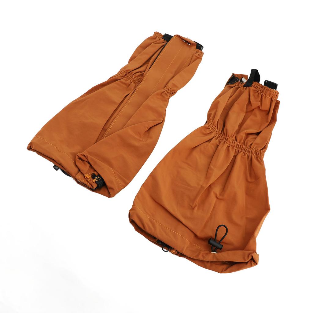 Leg Gaiters Windproof Water Resistant Snow Sand Protection Adjustable Boot Gaiters for Hiking