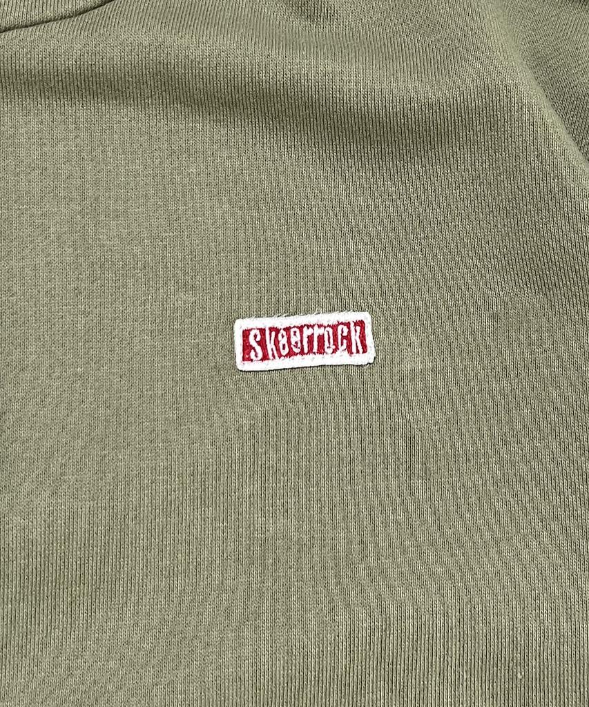 Small Logo Sweat Hoodie ((Khaki))
