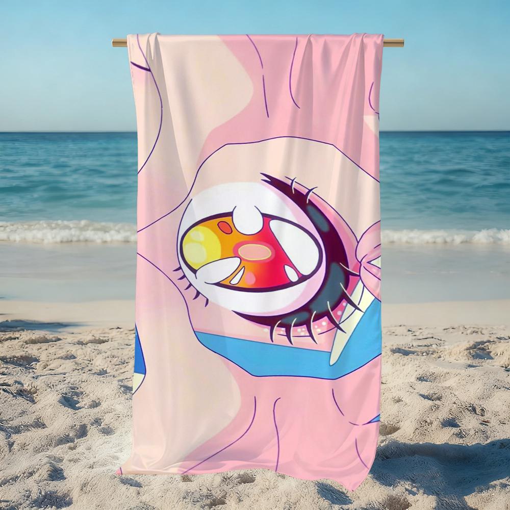 U-urusei cute Y-yatsura Anime Towel Beach Quick Dry Soft Pool Towels Gift for Travel Gym Shower Camping sports