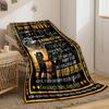 Blanket For Wife Romantic Couple Letter Print bedroom Blanket for Livingroom Couch lunch break Soft throw for Friend's festival Gift