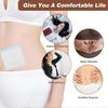 50Pcs Castor Oil Pack Wrap, Self-Adhesive Castor Oil Patches, Disposable Highly Absorbent Belly Button Blank Pack Anti-Le