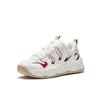 Anta Milk Candy Cushioning Height Increasing Abrasion Resistant Lightweight Low top Casual Shoes Women's White Red 922618887-1