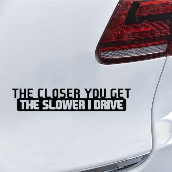 Grappige letters auto vrachtwagen voertuig carrosserie venster reflecterende stickers sticker decoratie