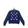 L Brand Autumn/Winter 2026 3D Embroidered Knit Top - Sweet Girly Style