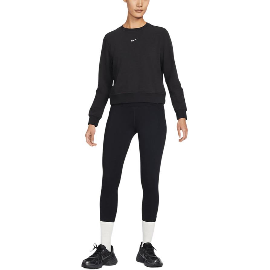 Nike As W Nk One Df Crew Hbr Sports Casual Pullover Long Sleeve Sweatshirt Women sweatshirt IB1451-010