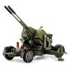 1/35 Pullback-Auto Flugabwehrkanone Flak Doppelläufer Mörser Raketenstart Militärlegierung Modell Kinderspielzeugauto Druckguss-Metallautos Spielzeug