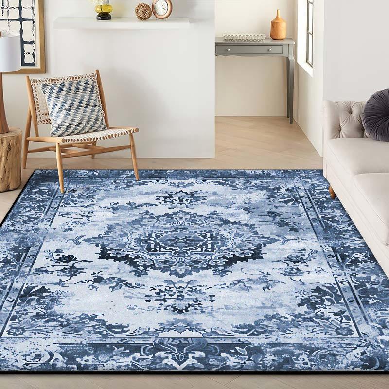 Bohemian Retro Carpet Living Room Persian Decoration Sofa Easy Cleaning Rug 200x300cm Customizable Bedroom Non-slip Mat Floor