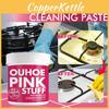 Ouhoe Multi-functional Cleaning Paste In 100g Pink Container For Easy Removal Of Heavy Kitchen Grease