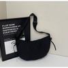 Bag women's summer new large-capacity dumpling bag simple fashion retro niche solid color shoulder bag