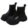 Chelsea Boots Platform Chunky Women Shoes Add plush Winter Casual Sports Shoes Snow Ankle Boots Punk Goth Fad Mujer Zapatillas