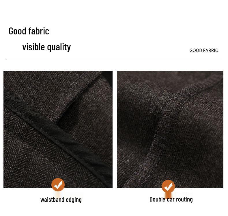 Women's High-Waist Woolen Midi Skirt - Slimming Bodycon with Slit for Autumn/Winter