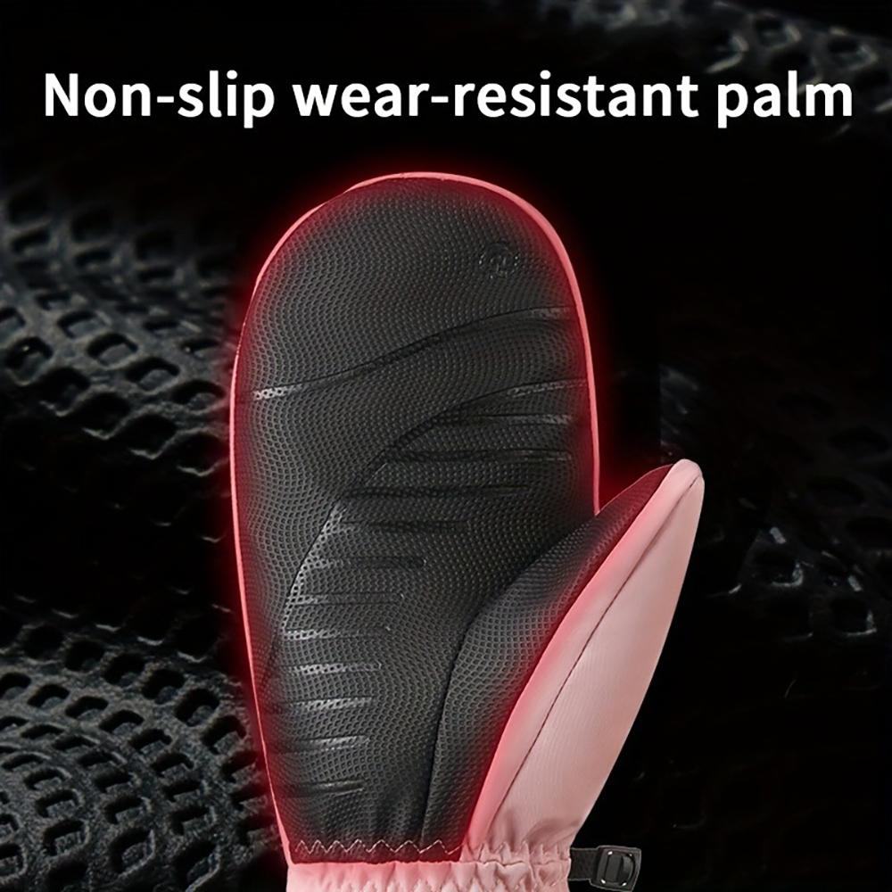 Ski Gloves Winter for Women Men Snowboard Mittens Touchscreen Snowmobile Motor Waterproof Thermal Snow