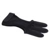 Non-Slip Recurve Bow Gloves Leather Fingertip Shooting Hand Guard  Teenagers Use