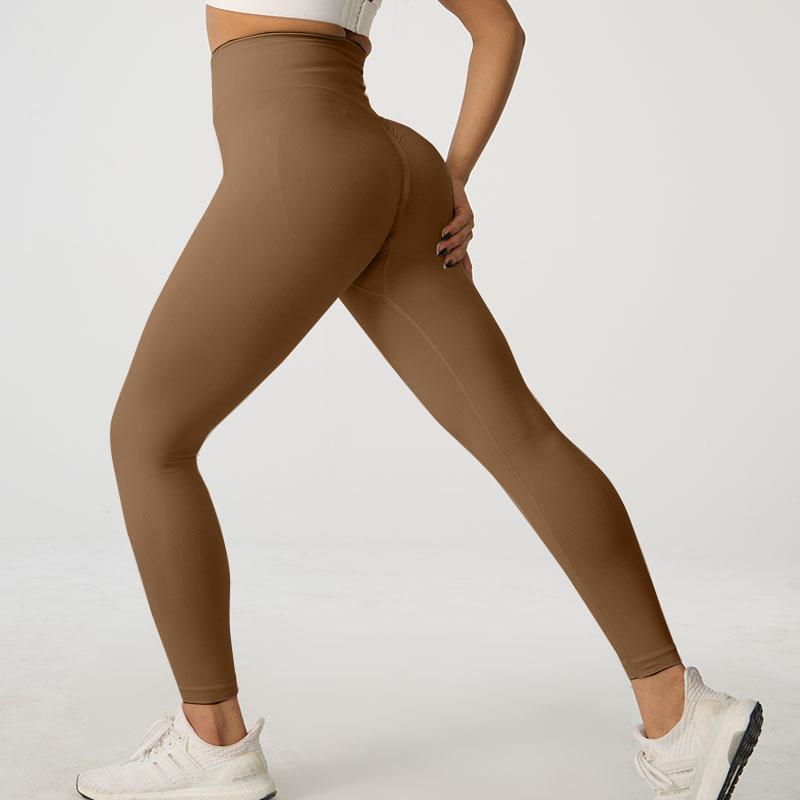 Spring Peach Hip Yoga Trousers Sports Cycling Pants Quick-drying Yoga Clothes High Waist Tight Fitness Pants