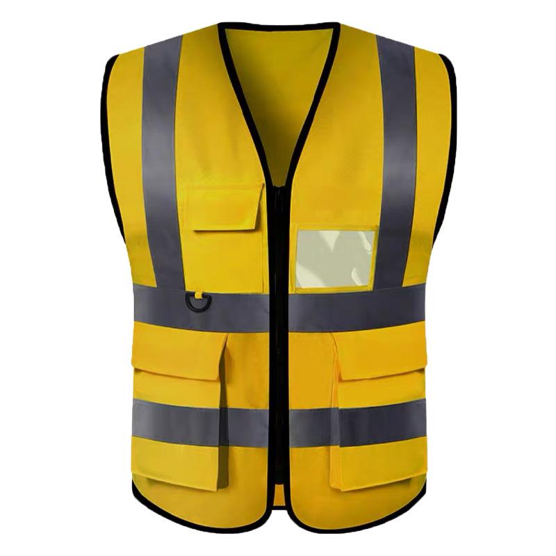 High-Visibility Reflective Safety Vest for Traffic and Construction Workers