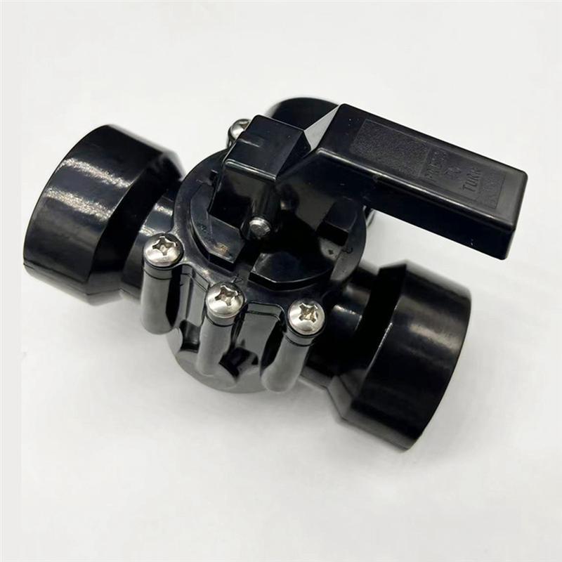 A27F-Replacement Swimming Pool Valve 1.5 Inch 3 Way Hose Diverter PVC+ Metal Pipe Connection Clean Connectors Control