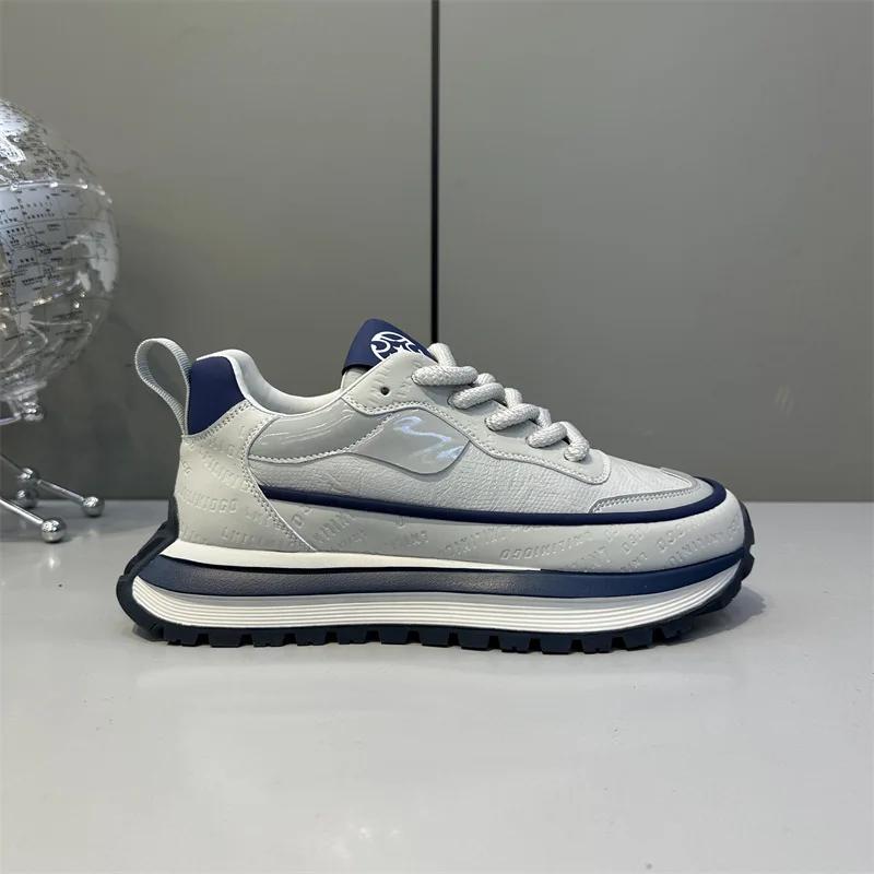 

Массивные кроссовки мужские весна-осень мода эластичная мягкая подошва кроссовки удобные нескользящие повседневные туфли теннис мужской 40