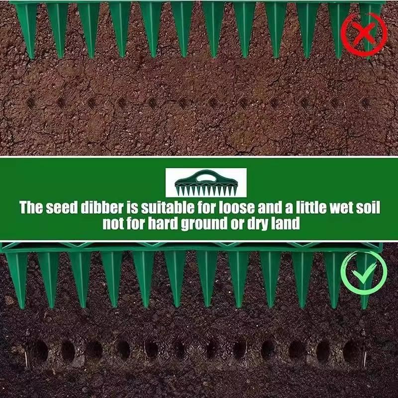 Manual Seeder Plant Seeds Sow Bonsai Accessories Garden Plants Vegetables Seed Drill Dispenser Vegetable Flower Grow Gardening