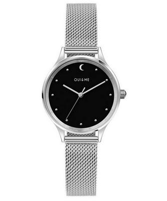 Bichette Black Dial Stainless Steel Quartz ME010172 Women's Watch