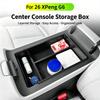 For Xpeng G6 2026 Storage Box Armrest Box Central Control Handrail Box Protective Cover Modified Car Interior Accessories