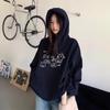 Women's 2025 American Style Thickened Hoodie - Autumn/Winter Plus Velvet Heavyweight, Loose Fit, Lazy Style Outerwear