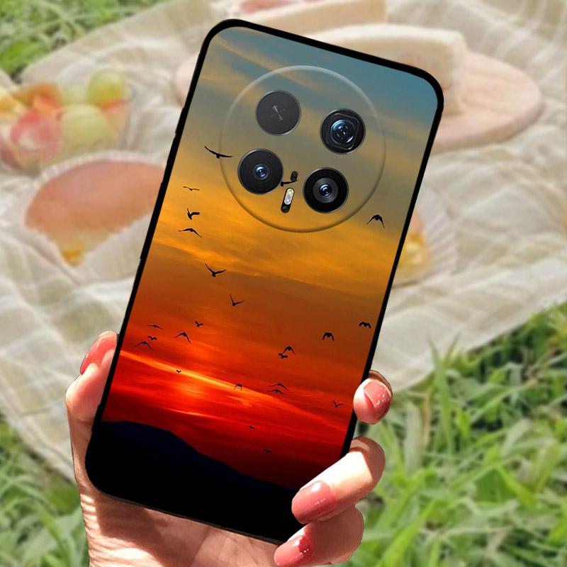 Støtsikker Fodral For Honor Magic 8 Pro Deksel Mykt TPU Silikon Kamera Beskyttelsesdeksel For Honor Magic8 Pro BKQ-AN10 Telefon Skall