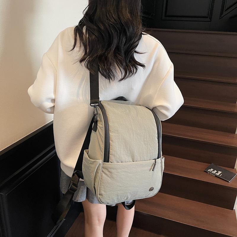 Leichter und faltbarer Rucksack mit zwei Schultergurten, für Outdoor und Freizeit, wasserdicht, großes Fassungsvermögen, vielseitige Reise-Schultasche