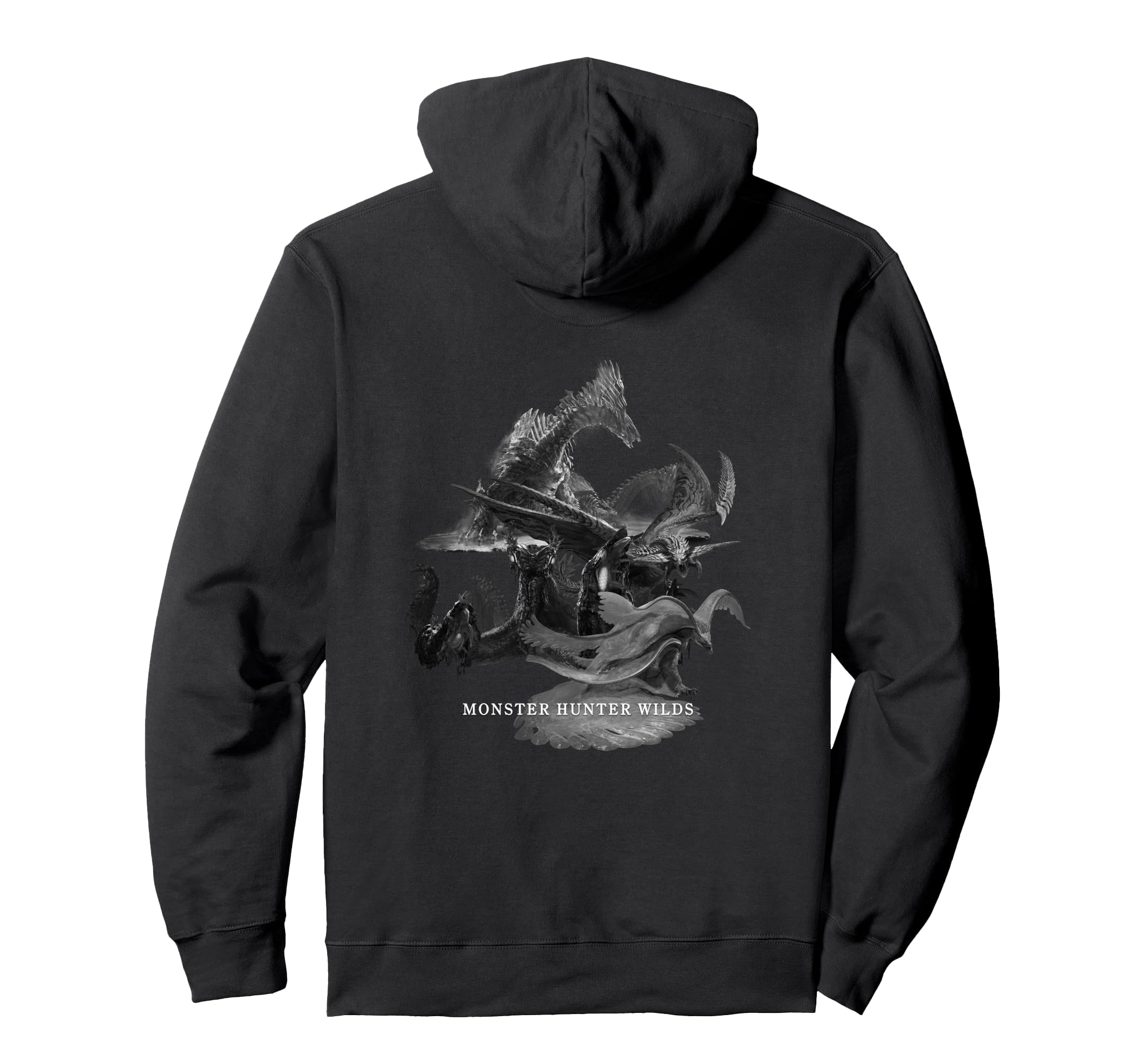 Monster Hunter Wilds Forbidden Territory Apex Predator Hoodie 9098₽