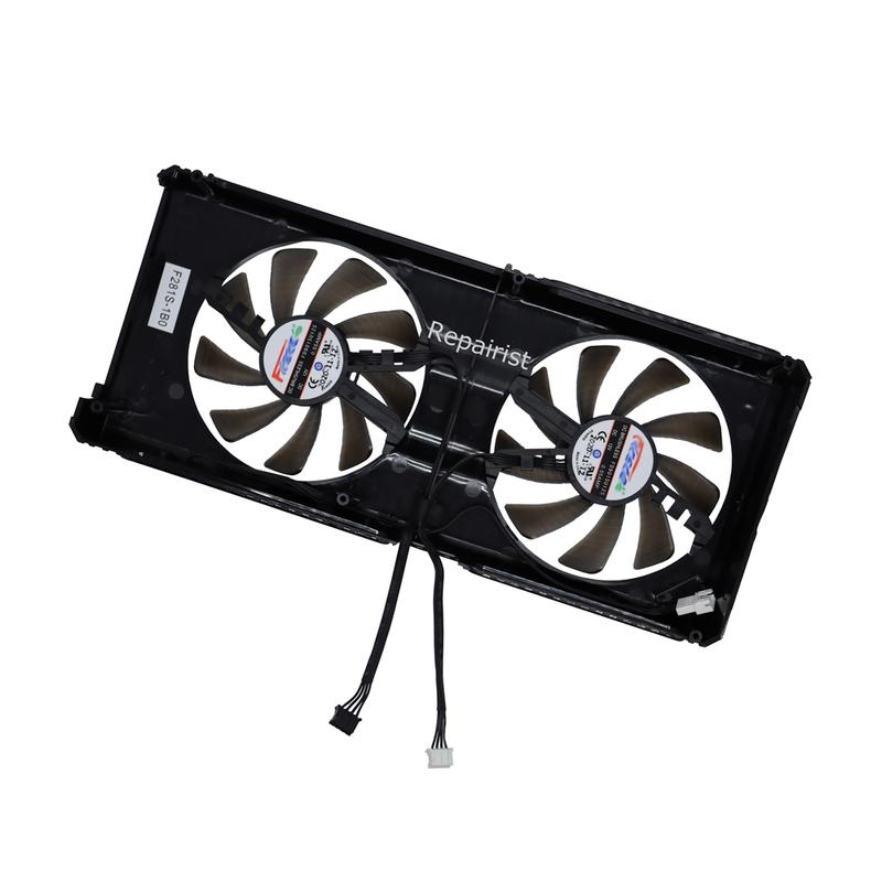 Video Card Fan Graphics Cooler For Palit RTX3060 RTX3060Ti Dual OC V1,For RTX 3050 3060Ti Dual OC,FD9015U12S,TH9215S2H-PAA08