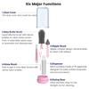 6 in 1 Nipple Straw Cleaner Kit Compact Baby Bottle Brush Set Feeding Bottle Brush  Bottle Cleaning