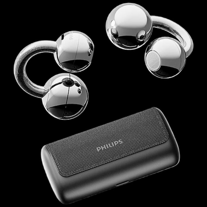 

Philips TAQ5020 Wireless Bluetooth Bone Conduction Clip-On Headphones