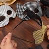 Halloween Cat Diamond Mask Sexy Half Face Eye Mask Halloween Party Cosplay Lovers Mask Costume Props Male Female Costumes
