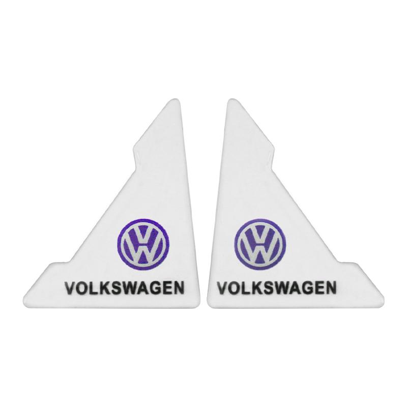 For Volkswagen 2/4pcs Car Door Corner Transparent Protective Stickers for VW Rline GTl R Golf 7 Polo Tiguan Passat Jetta Lavida Touran R32 MK4 EN1