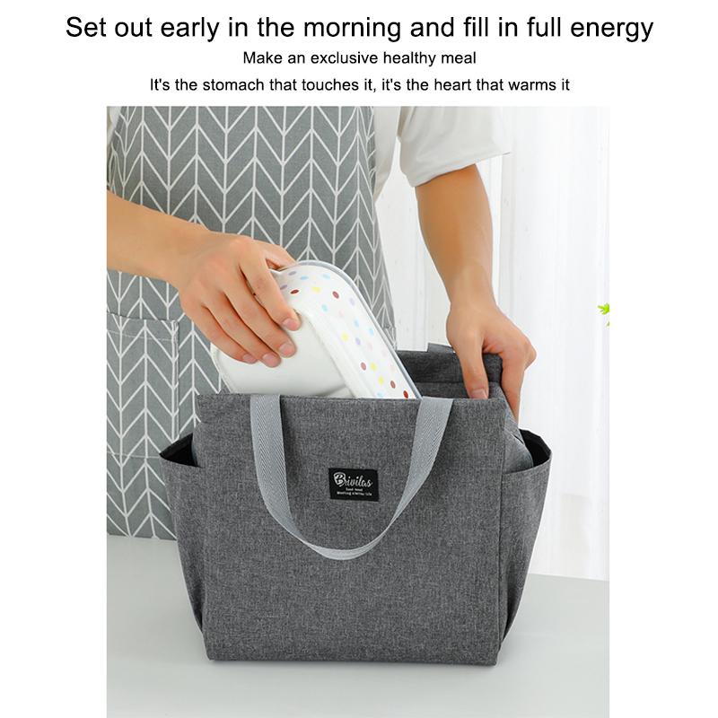 Large Capacity Cooler Bag Oxford Portable Zipper Thermal Lunch Bags Insulated Freezer Bag Camping Picnic Bag