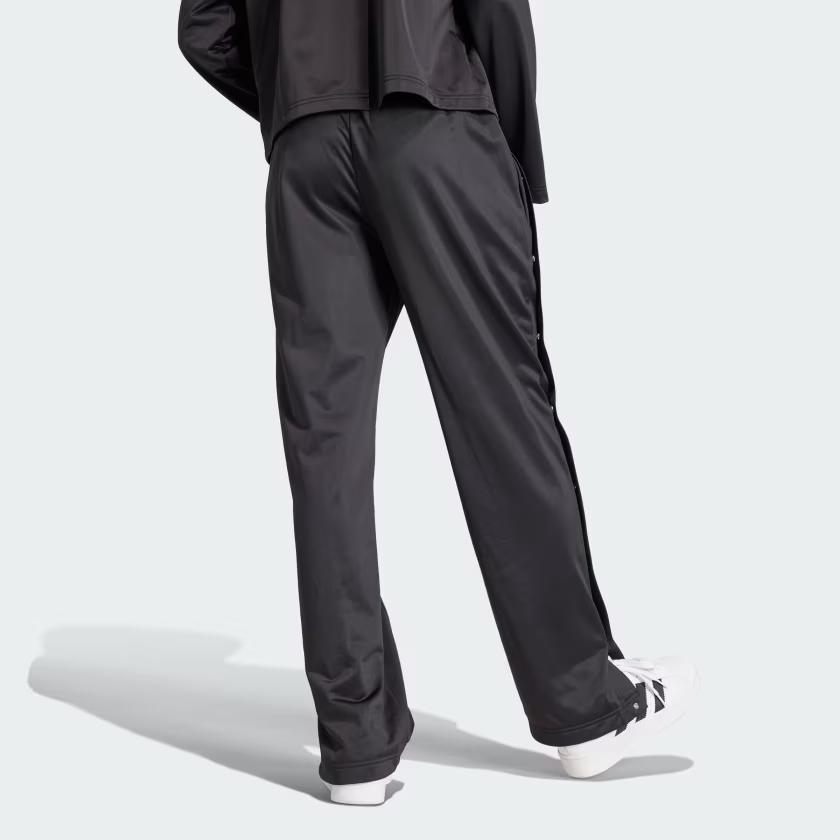 Adidas Pantalón de Chándal de Punto Adibreak Originals con Rayas Laterales y Cintura Elástica para Mujer Negro IS5252