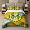 Juego de Ropa de Cama de 3 Piezas Leeds United Sábana Suave y Dos Fundas de Almohada Decoración para Dormitorio del Hogar