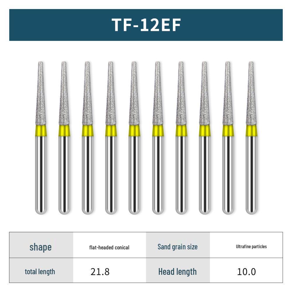 High-Speed Diamond Dental Burs for Polishing, Grinding, and Oral Care