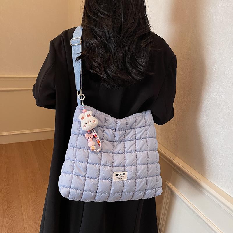 Women's Puff Crossbody Bag - Autumn/Winter Large Capacity Quilted Tote