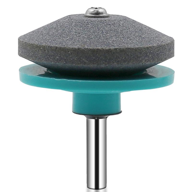 Grinding Stone Electric Knife Sharpener Wind Power Mower Wear Resistant Knife Sharpener Grinding Head Tool A4