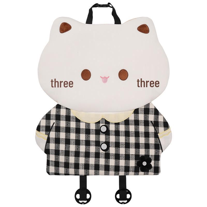 2026 Universal Cute Cat Car Seat Cushion - Comfortable, High-Quality, Four Seasons Half-Cover.