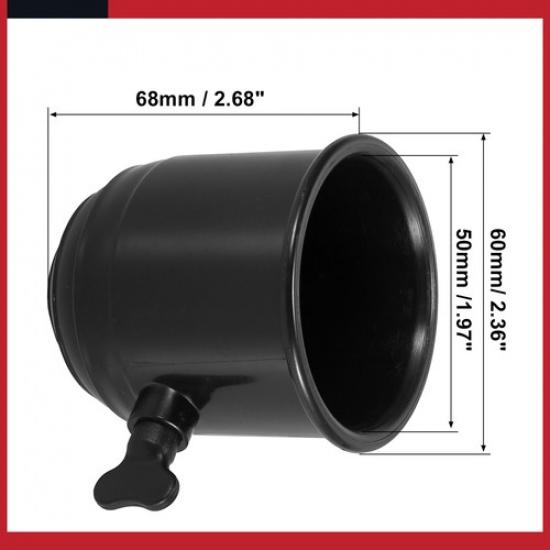 Universal Trailer Hitch Ball Cover with Knob Waterproof 50mm ID Pack of 2