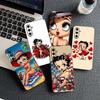 Silicone Cover for Samsung Galaxy S22 S21 S20 FE Ultra Plus A35 A36 A55 A37 A33 A34 A57 Phone Case Comics B-Bettys Anime B-Boops