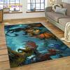 WOW, World of Warcraft  Demon Hunter, Lich King Game Rug Carpet for Living Room Bedroom Home Decor,Non-slip Decoration for Sofa