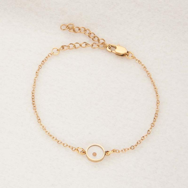 Fashionable and Simple Stainless Steel Ladies' Jewelry Bracelet - Mustard Seed Faith Bracelet