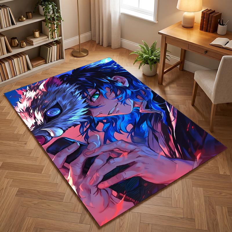 Demon Slayer (14) Office Carpets Suitable for Living Rooms Bedrooms Offices and Kitchens a Gift for Modern Home Decor