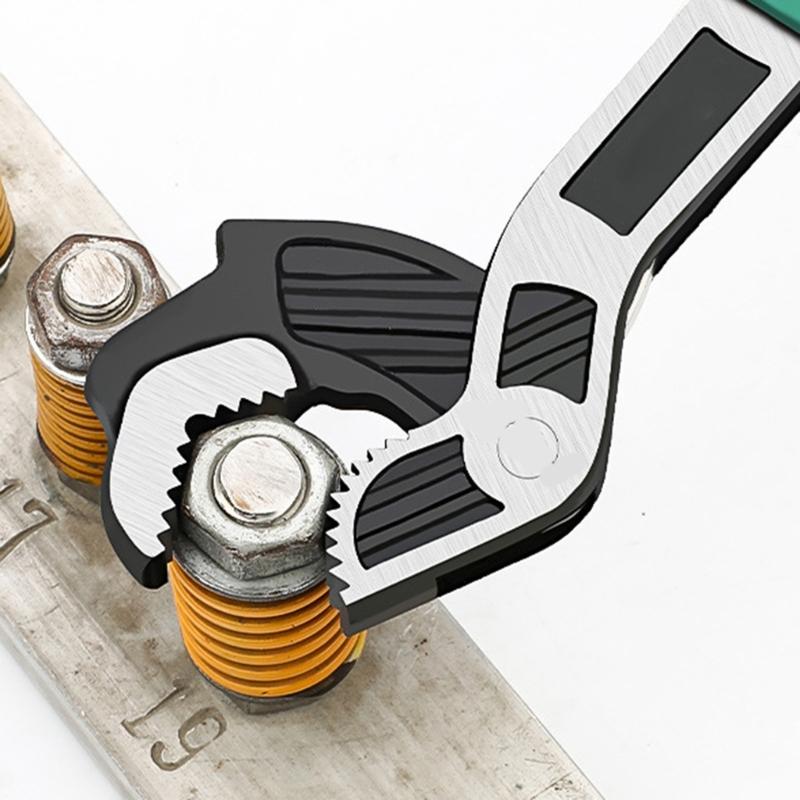 Large Opening Spanner 6/8/10/12inch Professional for Industrial Application Home Repair Pipes Vise Building Wrench